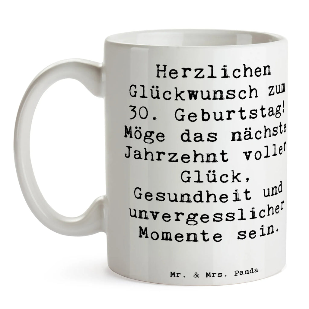 Tasse Spruch 30. Geburtstag Feier Keramiktasse, Tasse, Kaffeetasse, Porzellantasse, Bürotasse, Tasse mit Motiven, Geschenktasse, Teetasse, Tasse mit Zitaten, Geburtstag, Geburtstagsgeschenk, Geschenk