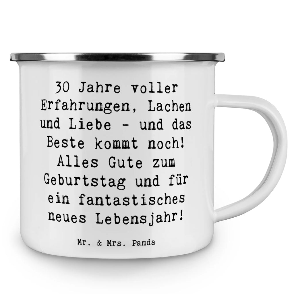 Enamel camping mug Saying 30 Jahre voller Erfahrungen, Lachen und Liebe - und das Beste kommt noch! Alles Gute zum Geburtstag und für ein fantastisches neues Lebensjahr! Blechtasse, Blechtassen, Emaille Tassen, Metalltasse, Outdoor Tasse, Camping Becher Edelstahl, Outdoor Becher, Metall Tasse, Kaffee Blechtasse, Edelstahl Trinkbecher, Emailletasse, Emaille Campingbecher, Camping Tassen Emaille, Tasse Camping, Campingbecher, Camping Tasse Metall, Emaille Becher Camping, Emaille Tasse Camping, Tasse Emaille, Campingtasse, Metalltasse für Camping, Blechtasse Outdoor, Camping Tasse Emaille, Camping Becher, Emaille Tasse, Campingtassen, Emaille Becher, Emaille Trinkbecher, Trinkbecher, Camping Tassen, Geburtstag, Geburtstagsgeschenk, Geschenk