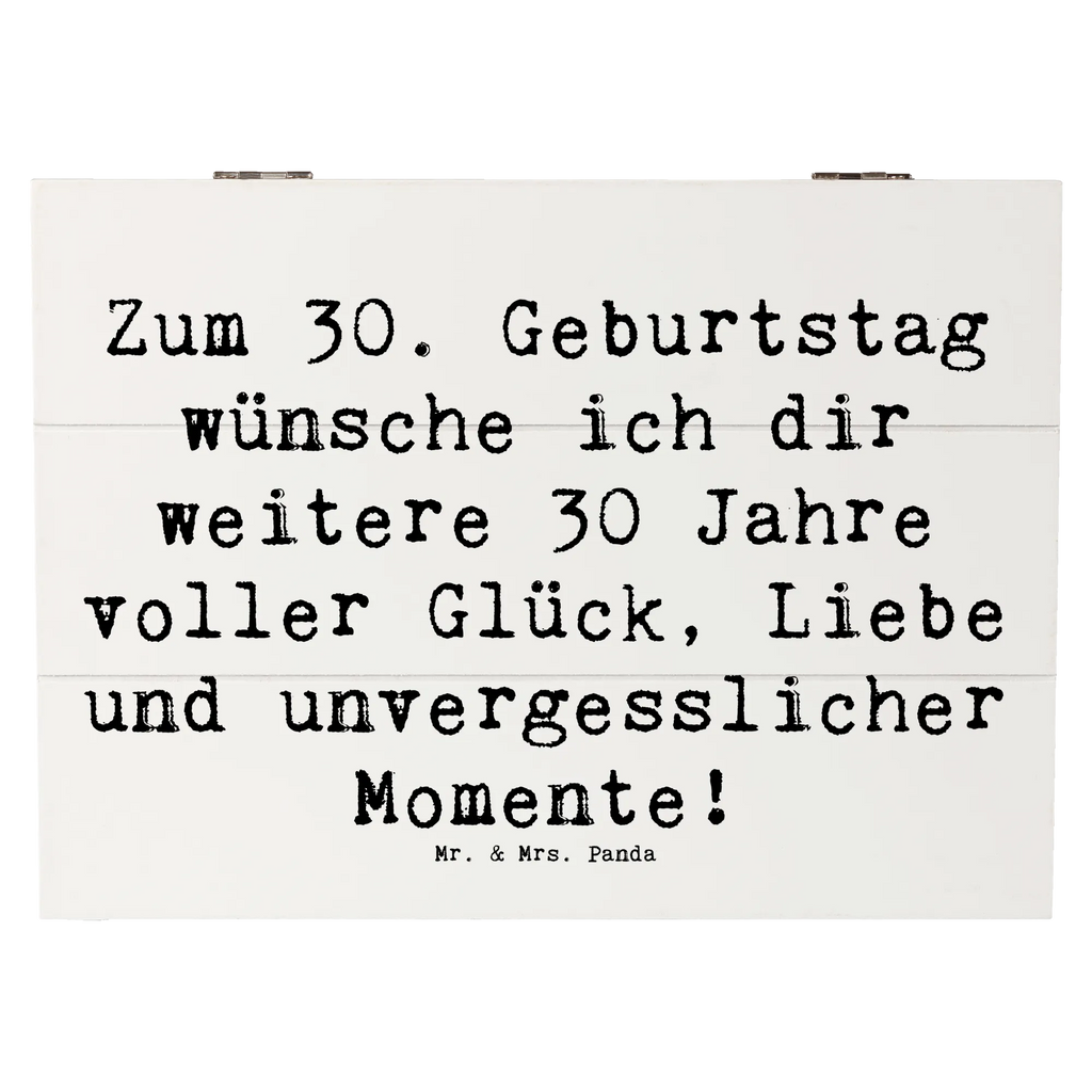 Holzkiste Spruch 30. Geburtstag Glück Holzkiste, Geschenkdose, Dekokiste, Schatulle, Erinnerungskiste, Geschenkbox, Aufbewahrungsbox, XXL, Truhe, Schatzkiste, Kiste, Erinnerungsbox, Geburtstag, Geburtstagsgeschenk, Geschenk