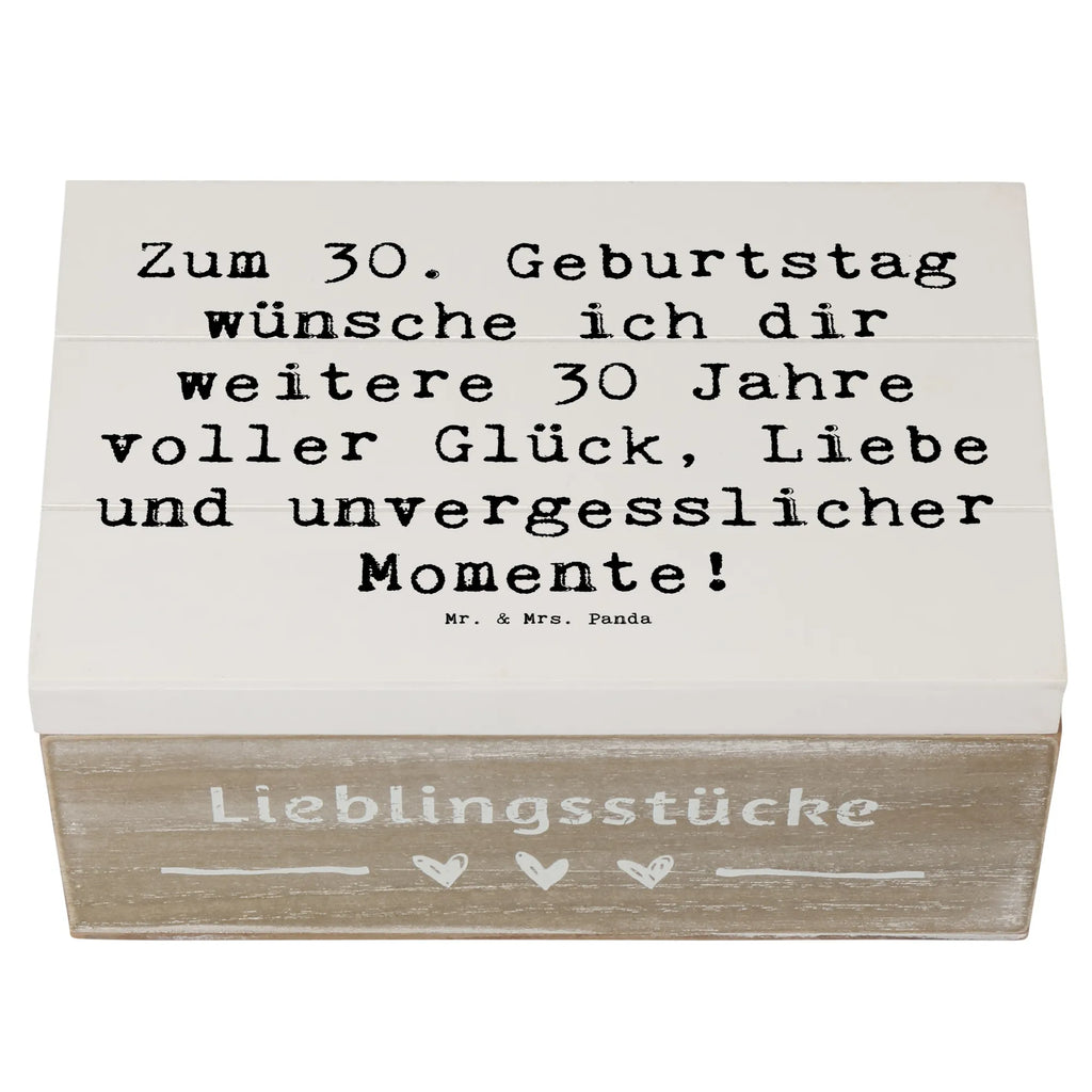 Holzkiste Spruch 30. Geburtstag Glück Holzkiste, Geschenkdose, Dekokiste, Schatulle, Erinnerungskiste, Geschenkbox, Aufbewahrungsbox, XXL, Truhe, Schatzkiste, Kiste, Erinnerungsbox, Geburtstag, Geburtstagsgeschenk, Geschenk