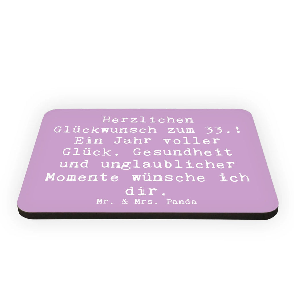 Magnet Saying Herzlichen Glückwunsch zum 33.! Ein Jahr voller Glück, Gesundheit und unglaublicher Momente wünsche ich dir. Souvenir Magnet, Motivmagnete, Dekomagnet, Kühlschrankmagnet, Kühlschrank Dekoration, Pinnwandmagnet, Whiteboard Magnet, Notiz Magnet, Geburtstag, Geburtstagsgeschenk, Geschenk