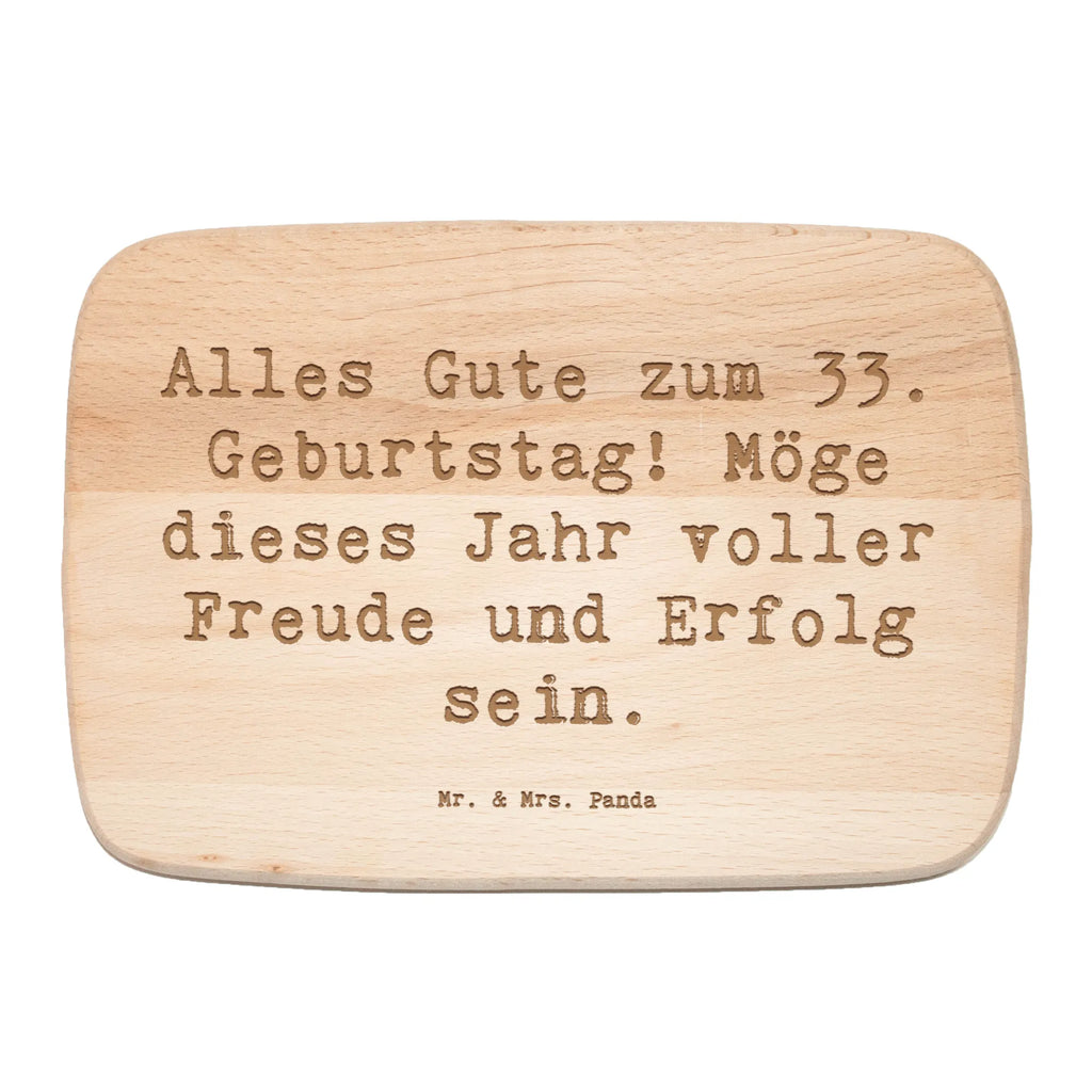 Küchenbrett Spruch 33. Geburtstag Frühstücksbrett, Frühstücksbrettchen, Schneidebrett Holz, Schneidebrett, Küchenbrett, Holzbrett, Geburtstag, Geburtstagsgeschenk, Geschenk
