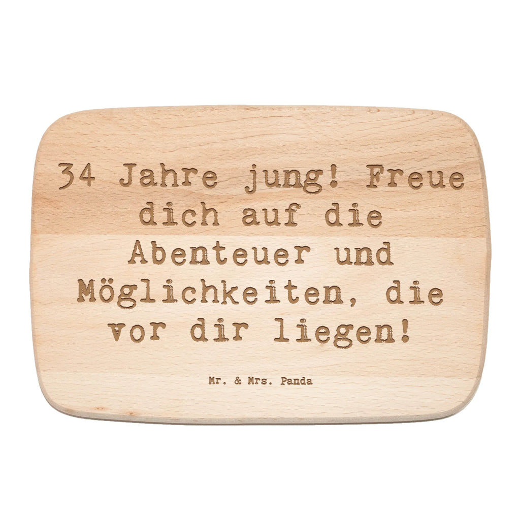 Schneidebrett Spruch 34. Geburtstag Schneidebrett Holz, Frühstücksbrett, Schneidebrett, Frühstücksbrettchen, Holzbrett, Küchenbrett, Geburtstag, Geburtstagsgeschenk, Geschenk