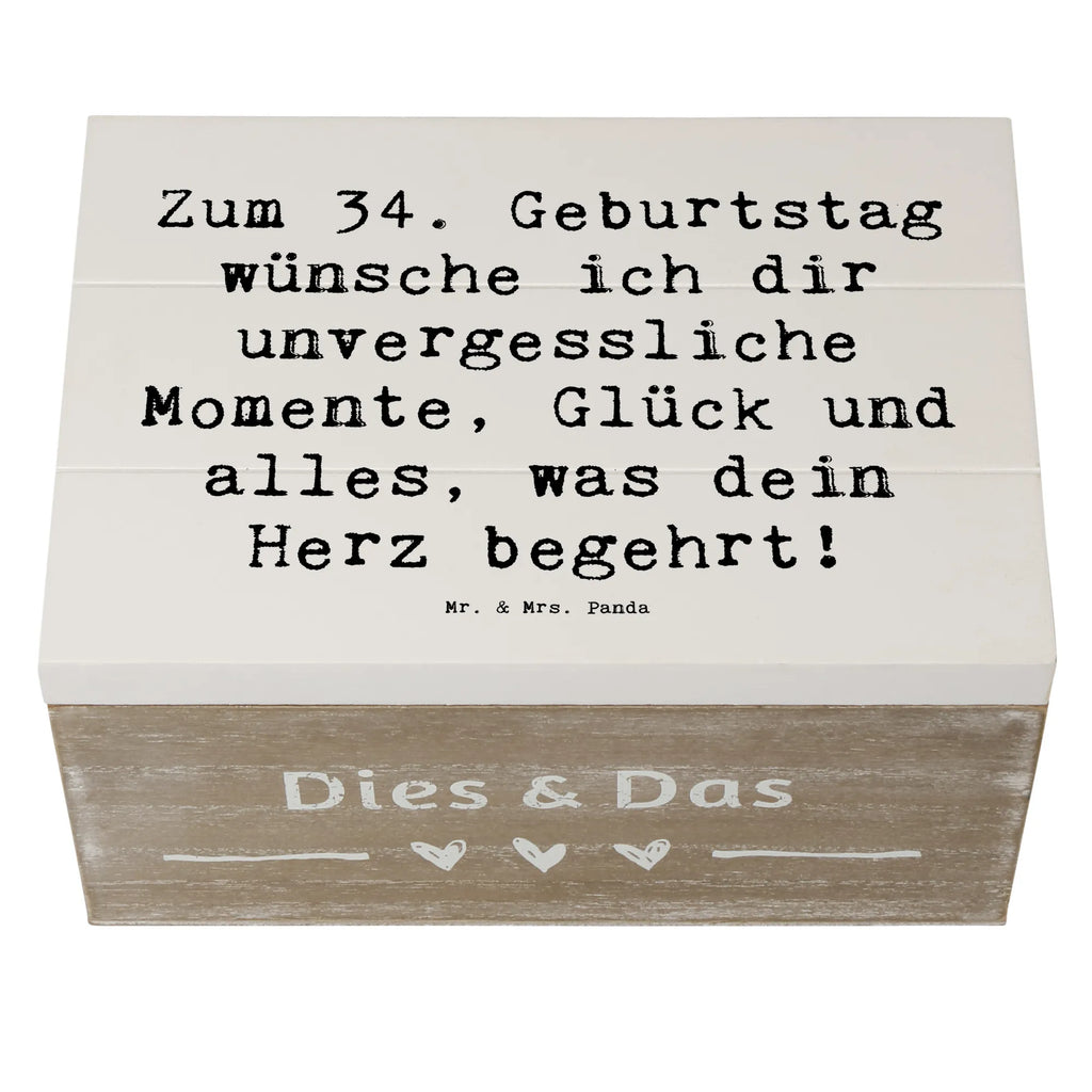 Wooden chest Saying Zum 34. Geburtstag wünsche ich dir unvergessliche Momente, Glück und alles, was dein Herz begehrt! Dekokiste, Erinnerungskiste, Holzkisten, Truhe, Kiste, Holztruhe, Schatzkiste, Holzkiste, Aufbewahrungsbox Holz, Holzboxen, Aufbewahrungskiste, Holzbox, Holzkiste mit Deckel, Aufbewahrungsbox aus Holz, Erinnerungsbox Hochzeit, Schatulle, Erinnerungsbox Baby, Ordnungsbox, Holz Aufbewahrungsbox, Schmuckkästchen, Dekorative Holzkiste, Geschenkbox, Holzbox mit Deckel, Erinnerungsbox, Box aus Holz, Deko Box, Aufbewahrungsbox, Geschenk, Geburtstag, Geburtstagsgeschenk