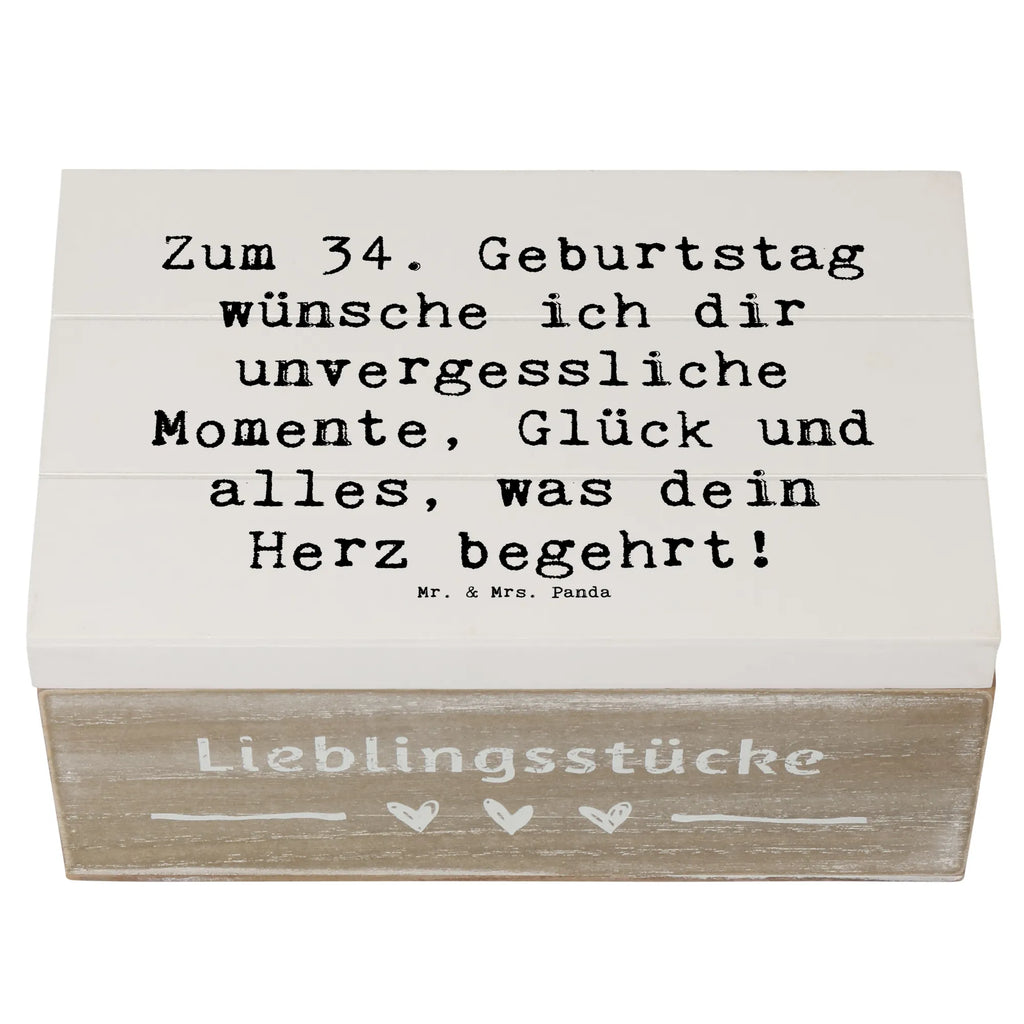 Wooden chest Saying Zum 34. Geburtstag wünsche ich dir unvergessliche Momente, Glück und alles, was dein Herz begehrt! Dekokiste, Erinnerungskiste, Holzkisten, Truhe, Kiste, Holztruhe, Schatzkiste, Holzkiste, Aufbewahrungsbox Holz, Holzboxen, Aufbewahrungskiste, Holzbox, Holzkiste mit Deckel, Aufbewahrungsbox aus Holz, Erinnerungsbox Hochzeit, Schatulle, Erinnerungsbox Baby, Ordnungsbox, Holz Aufbewahrungsbox, Schmuckkästchen, Dekorative Holzkiste, Geschenkbox, Holzbox mit Deckel, Erinnerungsbox, Box aus Holz, Deko Box, Aufbewahrungsbox, Geschenk, Geburtstag, Geburtstagsgeschenk