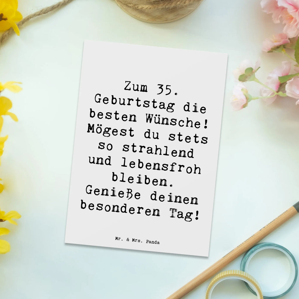 Postkarte Spruch 35. Geburtstag Glückwünsche Einladung Geburtstag, Geschenkkarte, Einladungskarte, Einladung, Dankeskarte, Geburtstagskarte, Karte, Ansichtskarten, Einladungskarten Geburtstag, Postkarte, Grußkarte, Ansichtskarte, Geburtstag, Geburtstagsgeschenk, Geschenk