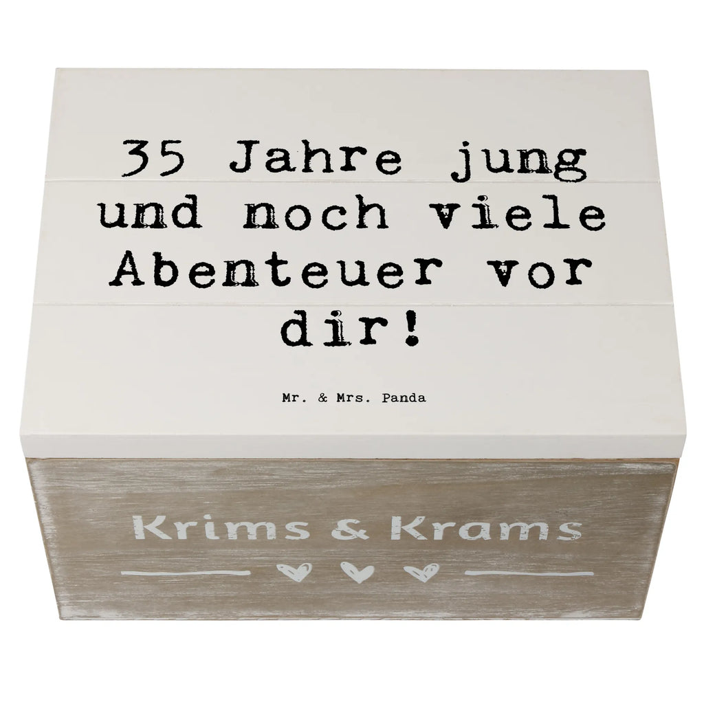 Wooden chest Saying 35 Jahre jung und noch viele Abenteuer vor dir! Holzbox, Aufbewahrungsbox aus Holz, Box aus Holz, aufbewahrungskisten, Holzboxen, Aufbewahrungskiste, Holztruhe, truhe holz, holzschachtel, kiste holz, holzkästchen, box holz, Holzbox mit Deckel, Schatulle, Aufbewahrungsbox Holz, aufbewahrungsboxen, aufbewahrungskiste mit deckel, holztruhen, Holzkisten, holzschatulle, Holzkiste mit Deckel, aufbewahrungstruhe, Aufbewahrungsbox, Holzkiste, Holz Aufbewahrungsbox, Geschenk, Geburtstag, Geburtstagsgeschenk