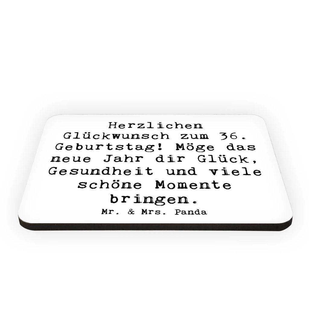 Magnet Saying Herzlichen Glückwunsch zum 36. Geburtstag! Möge das neue Jahr dir Glück, Gesundheit und viele schöne Momente bringen. Pinnwandmagnet, Motivmagnete, Kühlschrankmagnet, Dekomagnet, Notiz Magnet, Whiteboard Magnet, Kühlschrank Dekoration, Souvenir Magnet, Geburtstag, Geburtstagsgeschenk, Geschenk