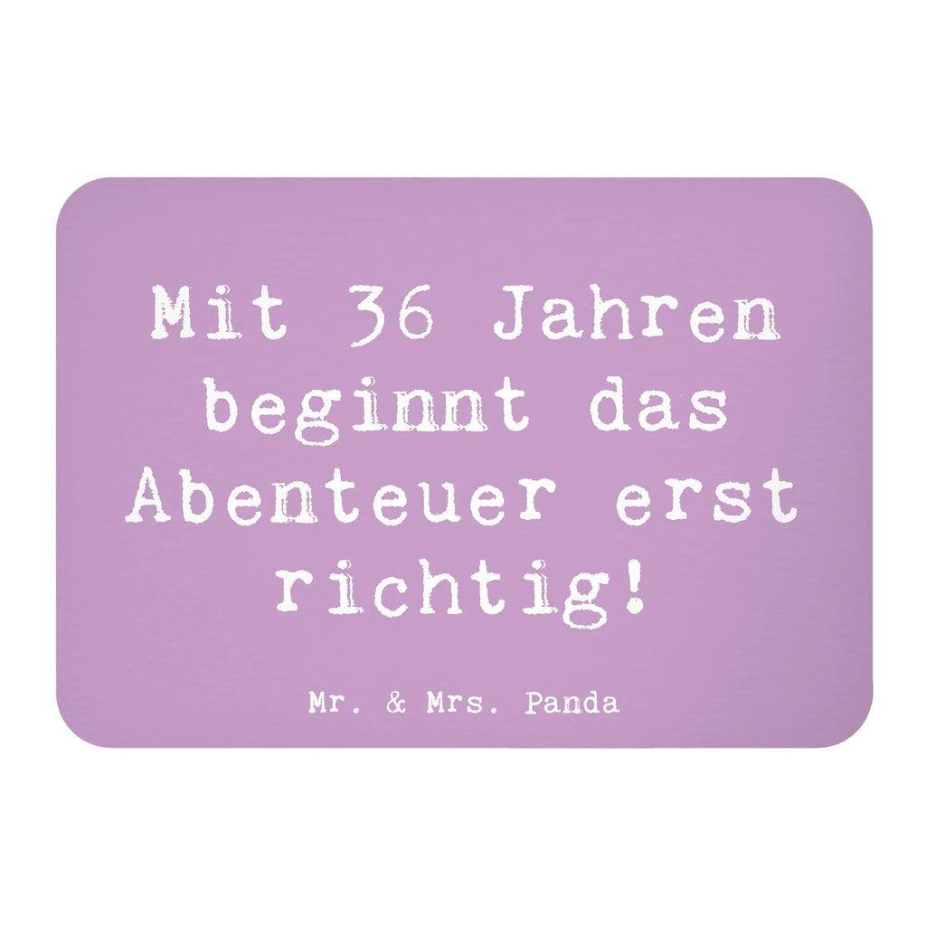 Magnet Saying Mit 36 Jahren beginnt das Abenteuer erst richtig! Souvenir Magnet, Pinnwandmagnet, Kühlschrank Dekoration, Kühlschrankmagnet, Whiteboard Magnet, Motivmagnete, Dekomagnet, Notiz Magnet, Geburtstag, Geburtstagsgeschenk, Geschenk