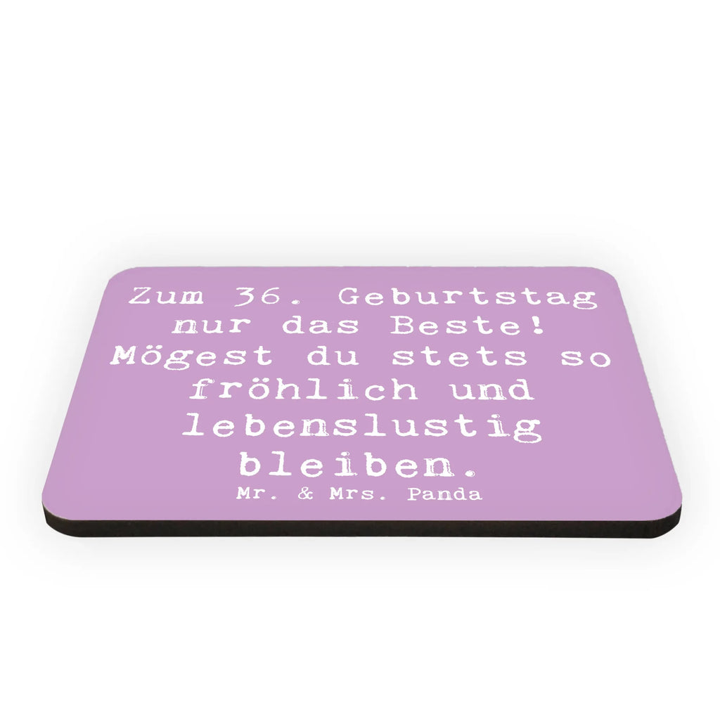 Magnet Spruch 36. Geburtstag Kühlschrank Dekoration, Whiteboard Magnet, Kühlschrankmagnet, Souvenir Magnet, Dekomagnet, Pinnwandmagnet, Notiz Magnet, Motivmagnete, Geburtstag, Geburtstagsgeschenk, Geschenk