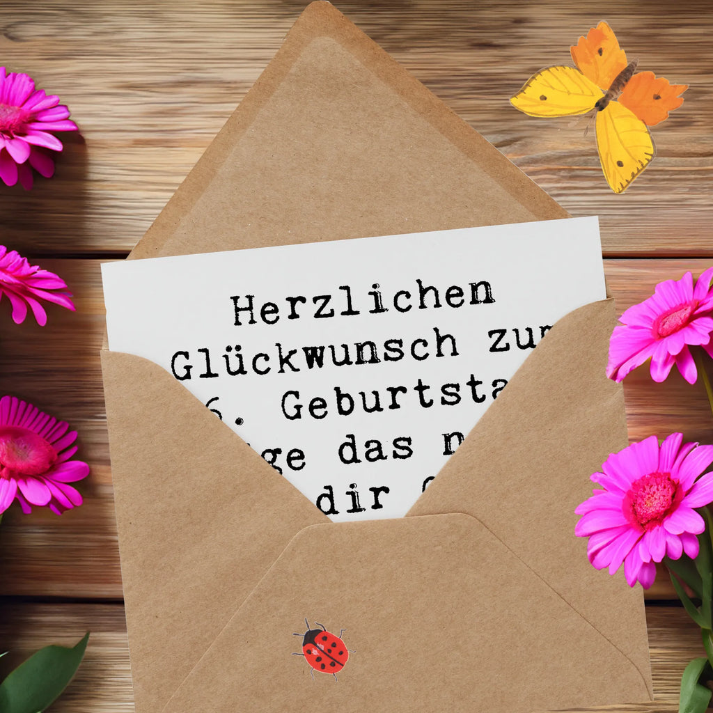 Deluxe Karte Spruch 36. Geburtstag Glückwünsche Karte, Geburtstagskarte, Glückwunschkarte, Grußkarte, Einladungskarte, Hochzeitskarte, Hochwertige Grußkarte, Klappkarte, Hochwertige Klappkarte, Geburtstag, Geburtstagsgeschenk, Geschenk