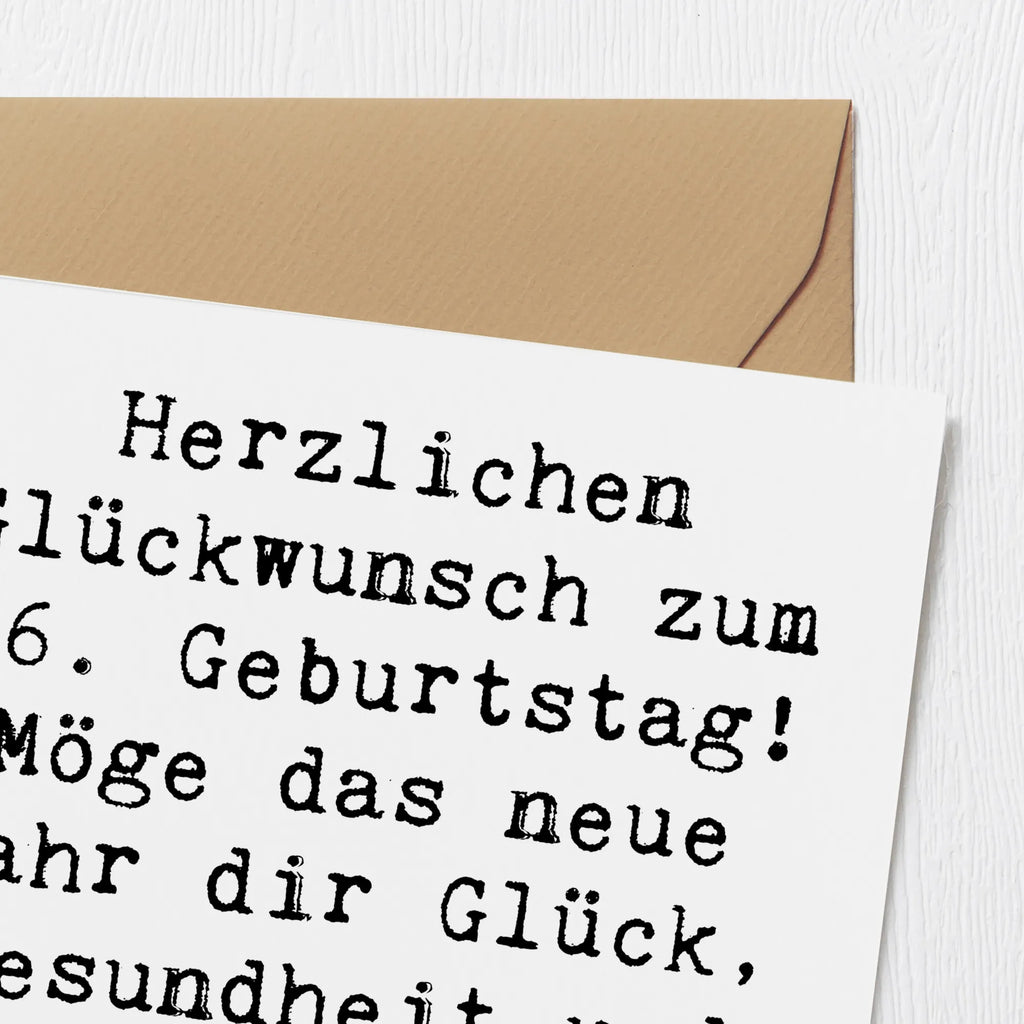 Deluxe Karte Spruch 36. Geburtstag Glückwünsche Karte, Geburtstagskarte, Glückwunschkarte, Grußkarte, Einladungskarte, Hochzeitskarte, Hochwertige Grußkarte, Klappkarte, Hochwertige Klappkarte, Geburtstag, Geburtstagsgeschenk, Geschenk