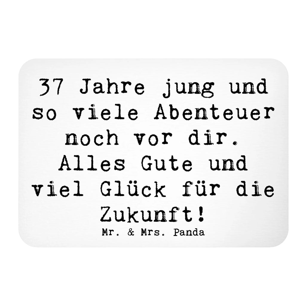 Magnet Spruch 37. Geburtstag Abenteuer Whiteboard Magnet, Kühlschrank Dekoration, Souvenir Magnet, Kühlschrankmagnet, Notiz Magnet, Dekomagnet, Pinnwandmagnet, Motivmagnete, Geburtstag, Geburtstagsgeschenk, Geschenk