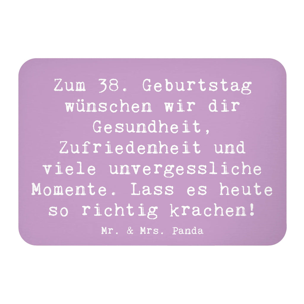 Magnet Spruch 38. Geburtstag Feiern Kühlschrankmagnet, Motivmagnete, Dekomagnet, Souvenir Magnet, Pinnwandmagnet, Kühlschrank Dekoration, Whiteboard Magnet, Notiz Magnet, Geburtstag, Geburtstagsgeschenk, Geschenk