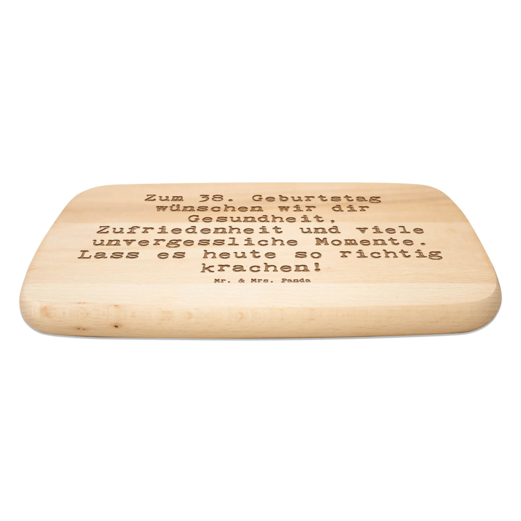 Schneidebrett Spruch 38. Geburtstag Feiern Frühstücksbrettchen, Schneidebrett Holz, Schneidebrett, Holzbrett, Frühstücksbrett, Küchenbrett, Geburtstag, Geburtstagsgeschenk, Geschenk