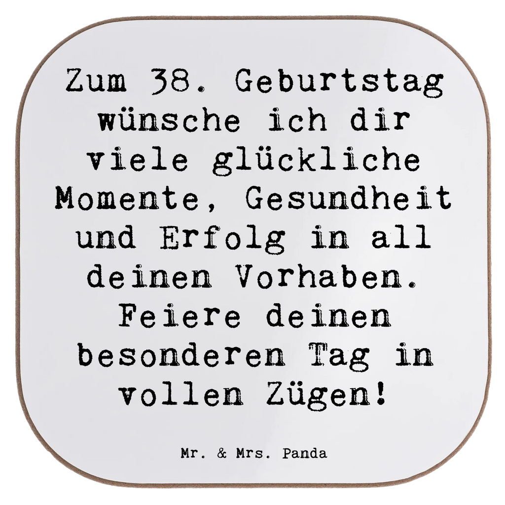 Untersetzer Spruch 38. Geburtstag Glück Tassen Untersetzer, Untersetzer für Gläser, Untersetzer Holz, Korkuntersetzer, Glasuntersetzer, Untersetzer, Holzuntersetzer, Getränkeuntersetzer, Bierdeckel, Untersetzer aus Holz, Untersetzer Design, Untersetzer Gläser, Geburtstag, Geburtstagsgeschenk, Geschenk