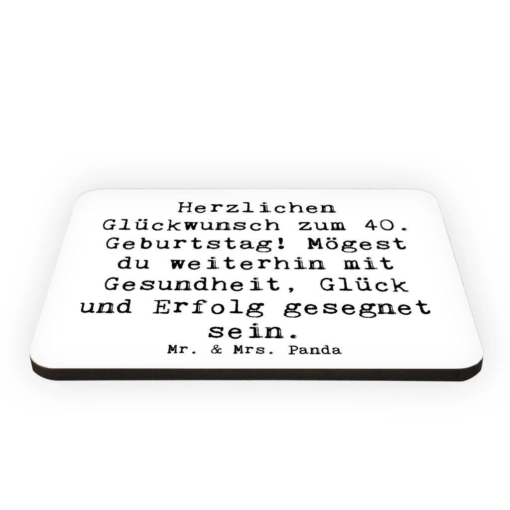 Magnet Saying Herzlichen Glückwunsch zum 40. Geburtstag! Mögest du weiterhin mit Gesundheit, Glück und Erfolg gesegnet sein. Kühlschrankmagnet, Kühlschrank Dekoration, Whiteboard Magnet, Souvenir Magnet, Notiz Magnet, Motivmagnete, Dekomagnet, Pinnwandmagnet, Geburtstag, Geburtstagsgeschenk, Geschenk