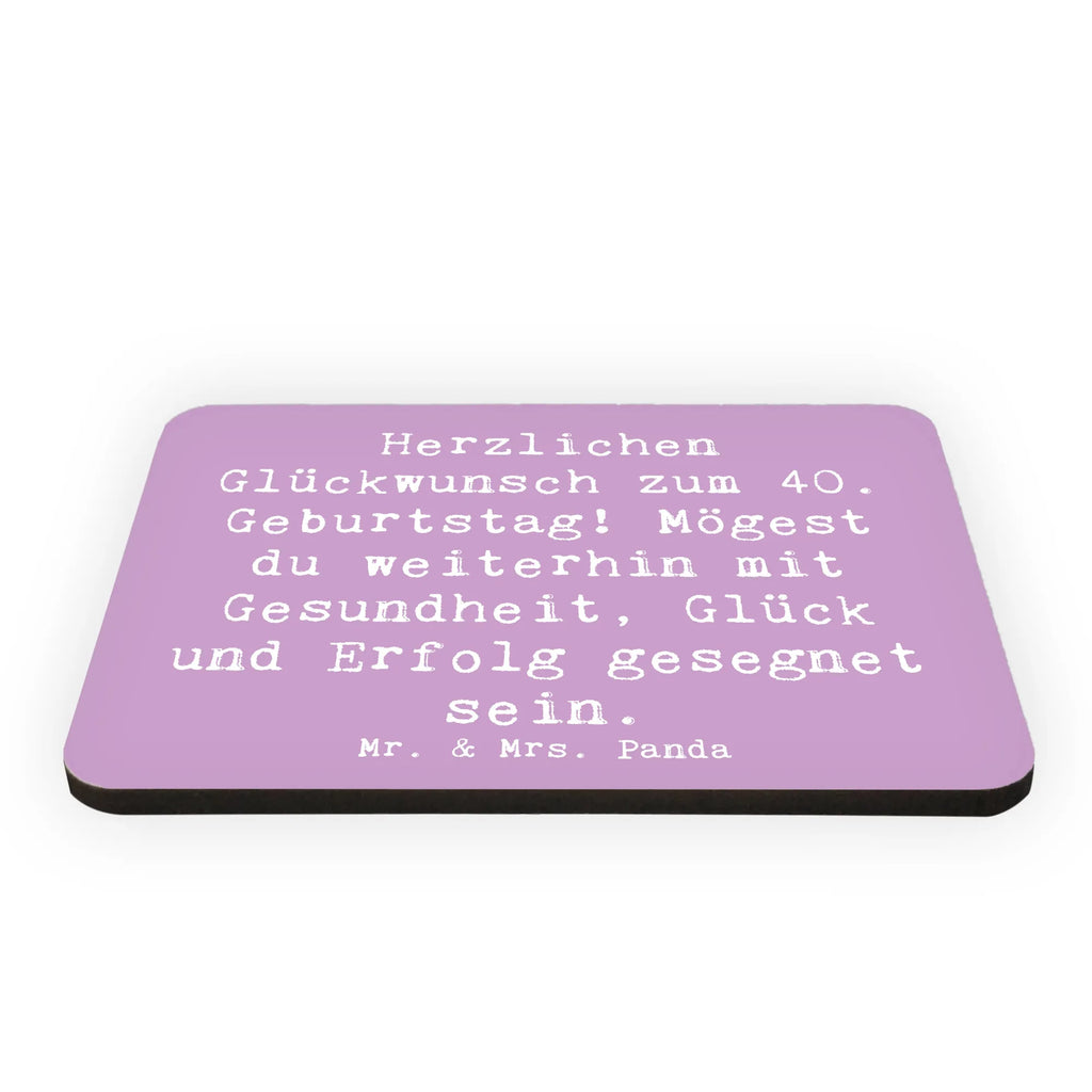 Magnet Saying Herzlichen Glückwunsch zum 40. Geburtstag! Mögest du weiterhin mit Gesundheit, Glück und Erfolg gesegnet sein. Kühlschrankmagnet, Kühlschrank Dekoration, Whiteboard Magnet, Souvenir Magnet, Notiz Magnet, Motivmagnete, Dekomagnet, Pinnwandmagnet, Geburtstag, Geburtstagsgeschenk, Geschenk