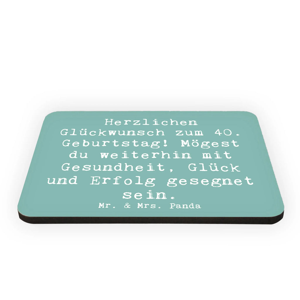 Magnet Saying Herzlichen Glückwunsch zum 40. Geburtstag! Mögest du weiterhin mit Gesundheit, Glück und Erfolg gesegnet sein. Kühlschrankmagnet, Kühlschrank Dekoration, Whiteboard Magnet, Souvenir Magnet, Notiz Magnet, Motivmagnete, Dekomagnet, Pinnwandmagnet, Geburtstag, Geburtstagsgeschenk, Geschenk
