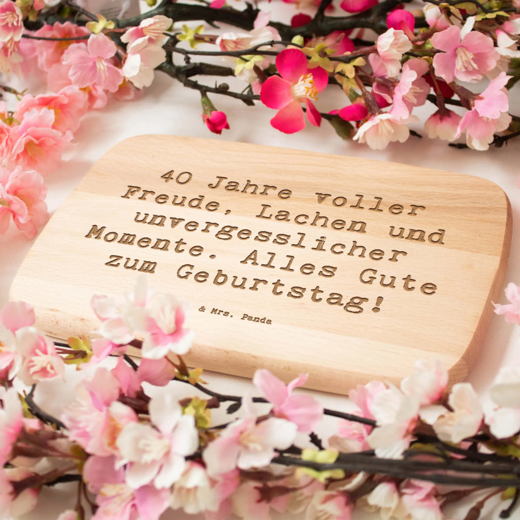Schneidebrett Spruch 40. Geburtstag Freude Schneidebrett Holz, Schneidebrett, Küchenbrett, Holzbrett, Frühstücksbrettchen, Frühstücksbrett, Geburtstag, Geburtstagsgeschenk, Geschenk