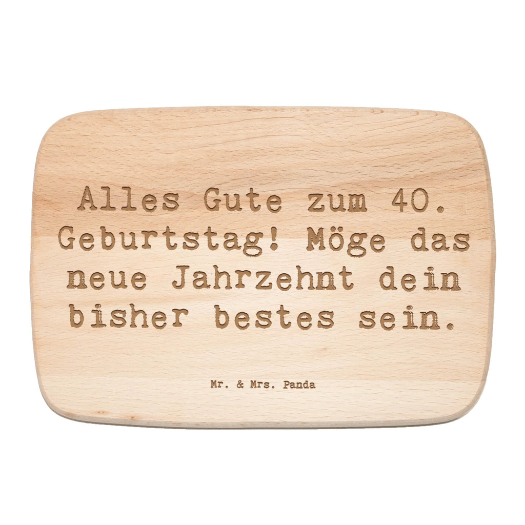 Holzbrett Spruch 40. Geburtstag Alles Gute Frühstücksbrett, Frühstücksbrettchen, Schneidebrett Holz, Schneidebrett, Küchenbrett, Holzbrett, Geburtstag, Geburtstagsgeschenk, Geschenk