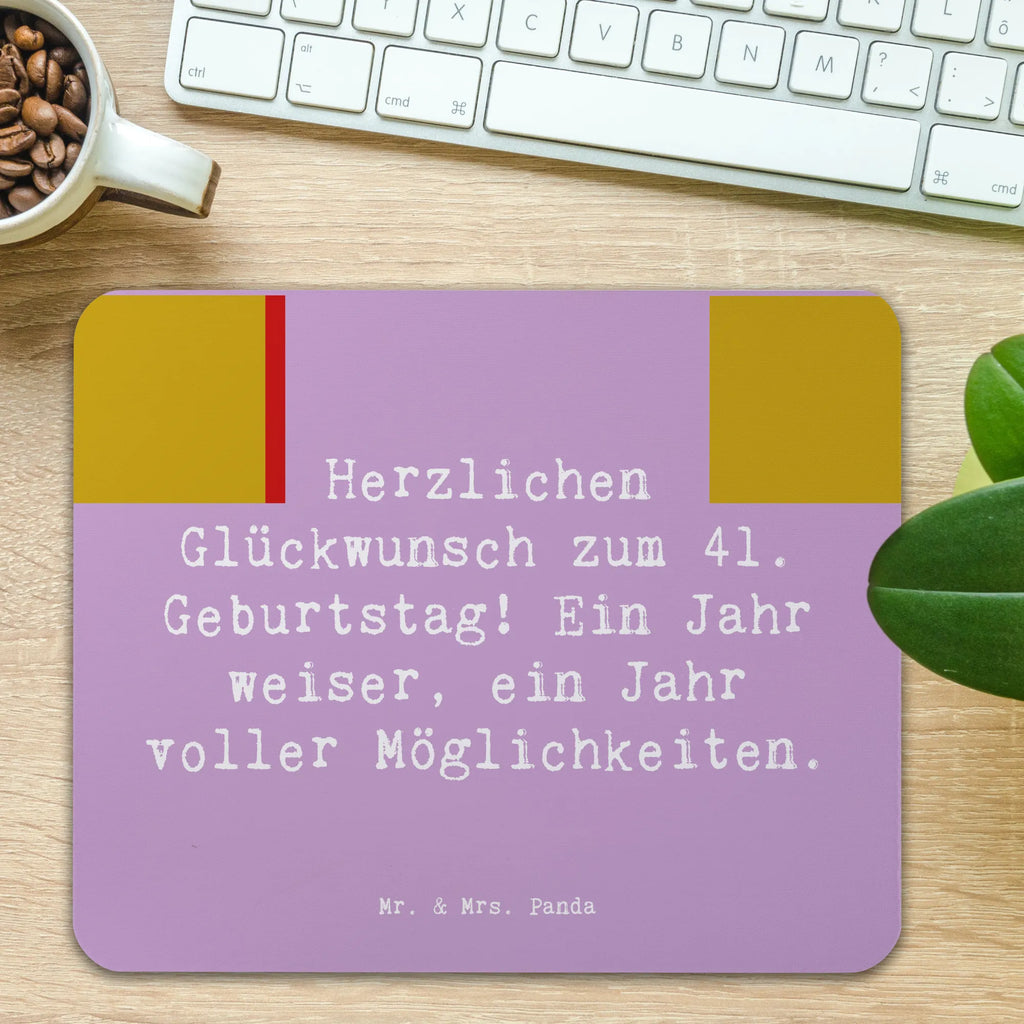 Mauspad Spruch 41. Geburtstag Weisheit Einzigartiges Mauspad, Designer Mauspad, PC Zubehör, Arbeitszimmer, Computer zubehör, Mausunterlage, Büroausstattung, Mauspad Büro, Mauspad, Mousepad, Geburtstag, Geburtstagsgeschenk, Geschenk