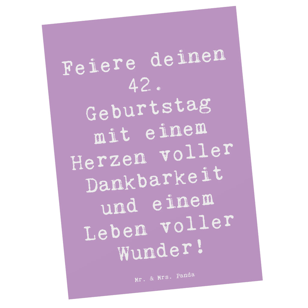 Postkarte Spruch 42. Geburtstag Wunder Ansichtskarten, Geburtstagskarte, Einladung, Einladungskarte, Ansichtskarte, Dankeskarte, Grußkarte, Geschenkkarte, Postkarte, Karte, Einladung Geburtstag, Einladungskarten Geburtstag, Geburtstag, Geburtstagsgeschenk, Geschenk