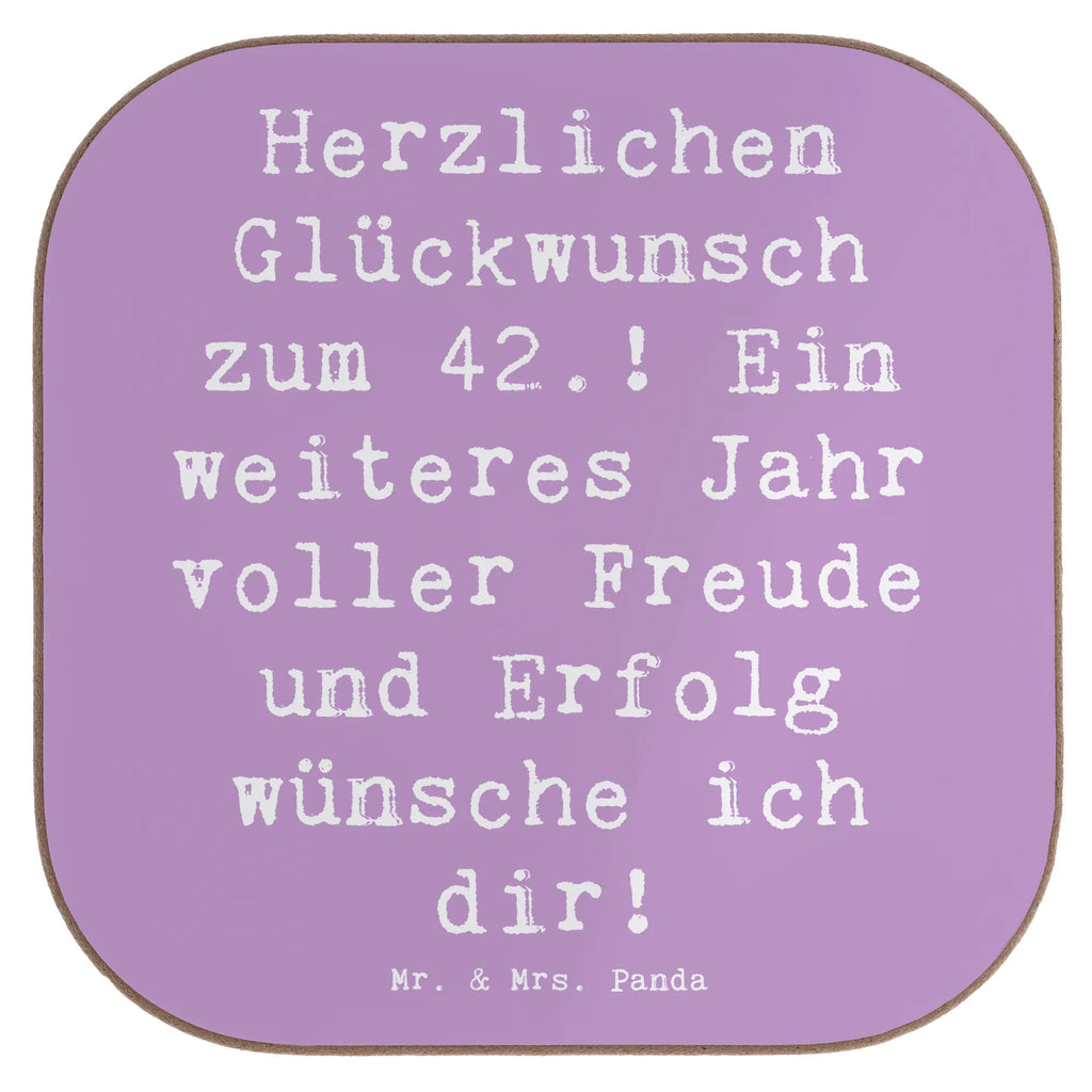 Square coaster Saying Herzlichen Glückwunsch zum 42.! Ein weiteres Jahr voller Freude und Erfolg wünsche ich dir! Holzuntersetzer, Untersetzer Holz, Untersetzer für Gläser, Getränkeuntersetzer, Untersetzer Gläser, Korkuntersetzer, Untersetzer, Glasuntersetzer, Bierdeckel, Untersetzer aus Holz, Tassen Untersetzer, Untersetzer Design, Geburtstag, Geburtstagsgeschenk, Geschenk
