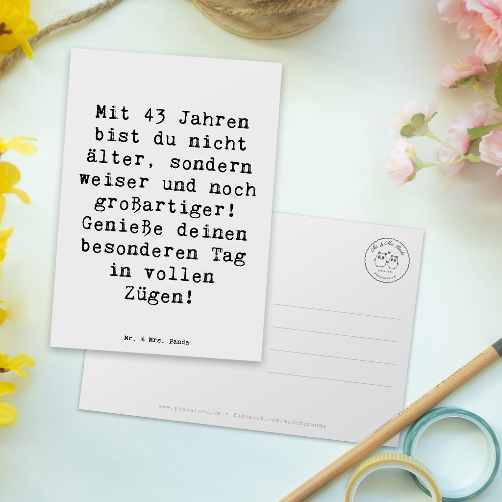 Postkarte Spruch 43. Geburtstag Weisheit Einladungskarten Geburtstag, Karte, Ansichtskarten, Ansichtskarte, Geburtstagskarte, Grußkarte, Einladung, Geschenkkarte, Postkarte, Dankeskarte, Einladung Geburtstag, Einladungskarte, Geburtstag, Geburtstagsgeschenk, Geschenk