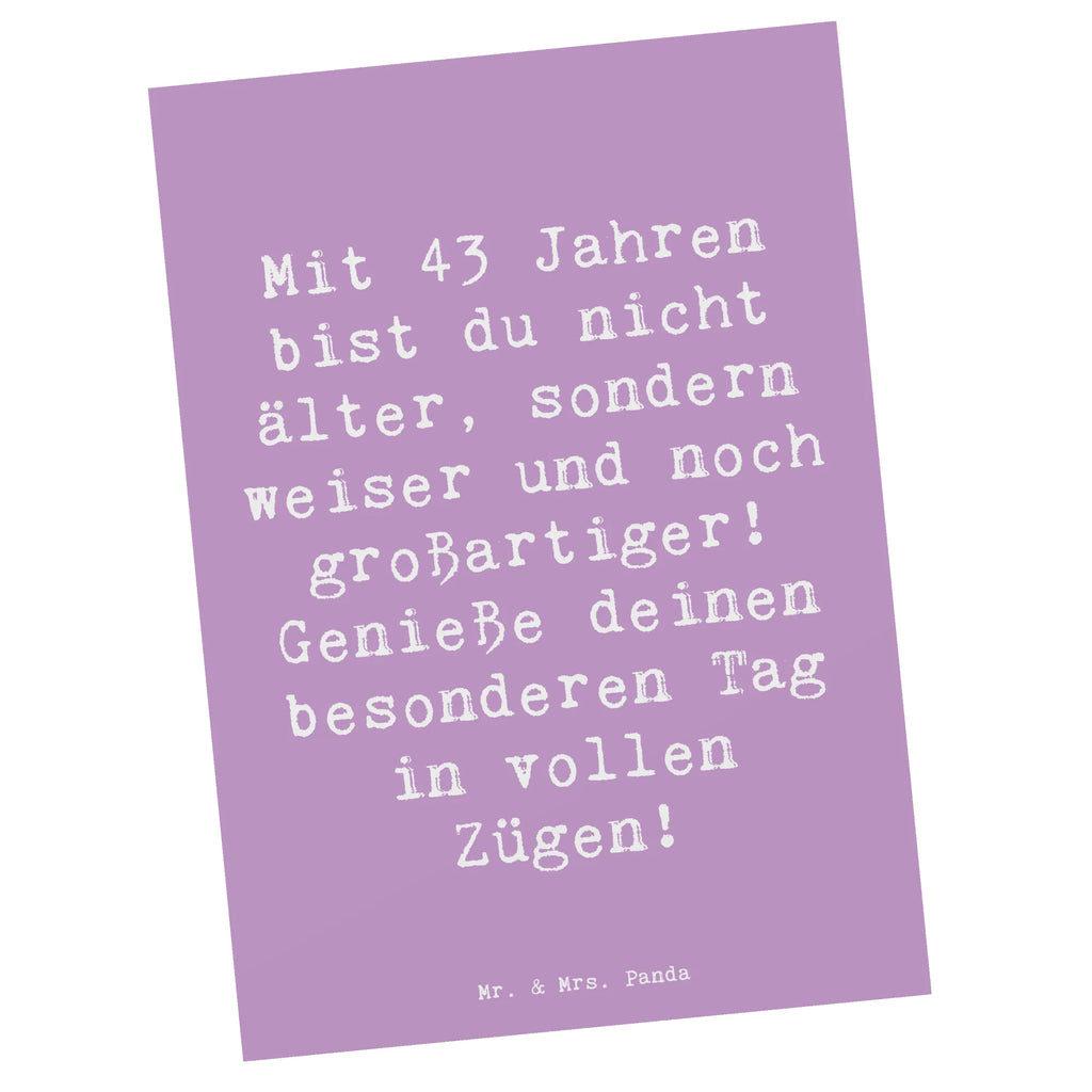Postkarte Spruch 43. Geburtstag Weisheit Einladungskarten Geburtstag, Karte, Ansichtskarten, Ansichtskarte, Geburtstagskarte, Grußkarte, Einladung, Geschenkkarte, Postkarte, Dankeskarte, Einladung Geburtstag, Einladungskarte, Geburtstag, Geburtstagsgeschenk, Geschenk