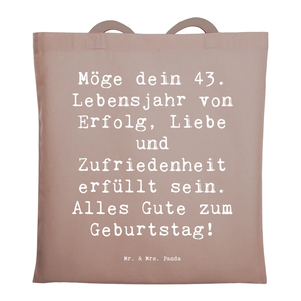 Tragetasche Spruch 43. Geburtstag Glück henkeltasche baumwolle, baumwoll shopper, Baumwolltasche, freizeitbeutel, Unitasche, tragetasche baumwolle, Büchertasche, Uni Tasche, einkaufstasche baumwolle, Schultertasche, Einkaufstasche, totebag, Tragetasche, Shopping Tasche, Laptoptasche, Alltagstasche, textiltasche, einkaufsshopper, Tüte, campus tasche, Schultasche, Baumwollbeutel, schultertasche baumwolle, canvas tasche, Strandtasche, Freizeittasche, Einkaufsbeutel, textilbeutel, umhängetasche baumwolle, Henkeltasche, stoff shopper, Umhängetasche, Einkaufstüte, Jutebeutel, Stofftasche, umhängebeutel, Beutel, schulterbeutel, dokumententasche, tragbeutel, universaltasche, Schulbeutel, Shopper, Tote Bag, Jutetasche, studententasche, Tasche, Stoffbeutel, Geschenk, Geburtstag, Geburtstagsgeschenk