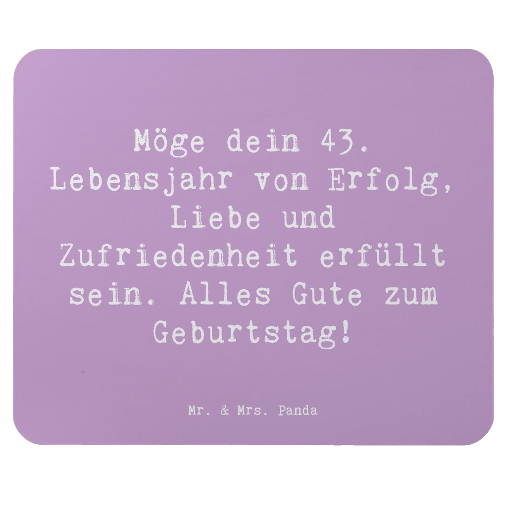 Mauspad Spruch 43. Geburtstag Glück Einzigartiges Mauspad, PC Zubehör, Arbeitszimmer, Designer Mauspad, Büroausstattung, Mauspad Büro, Computer zubehör, Mausunterlage, Mousepad, Mauspad, Geburtstag, Geburtstagsgeschenk, Geschenk