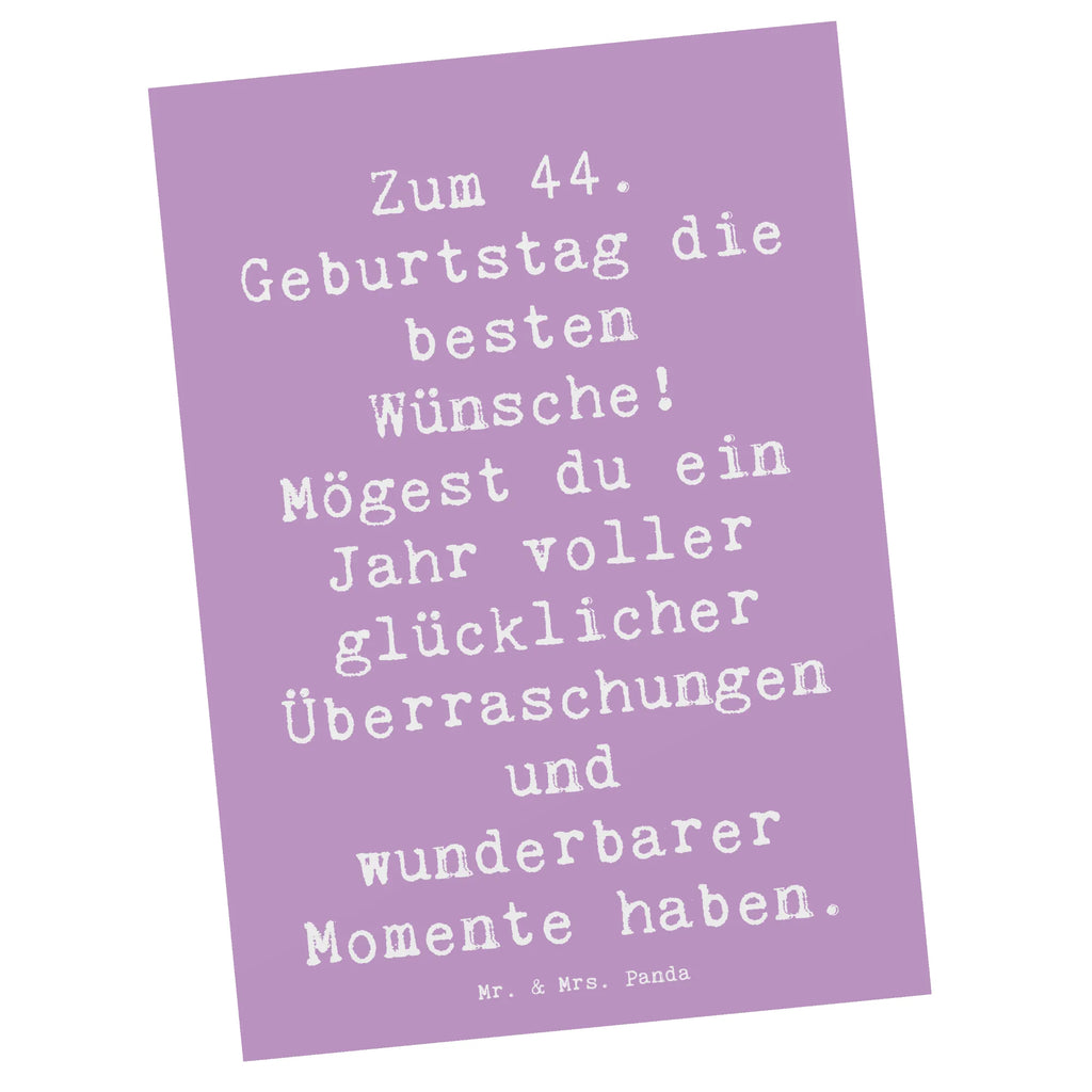 Postkarte Spruch 44. Geburtstag Glückwünsche Einladungskarten Geburtstag, Ansichtskarten, Ansichtskarte, Karte, Dankeskarte, Geburtstagskarte, Einladungskarte, Einladung, Postkarte, Grußkarte, Geschenkkarte, Einladung Geburtstag, Geburtstag, Geburtstagsgeschenk, Geschenk