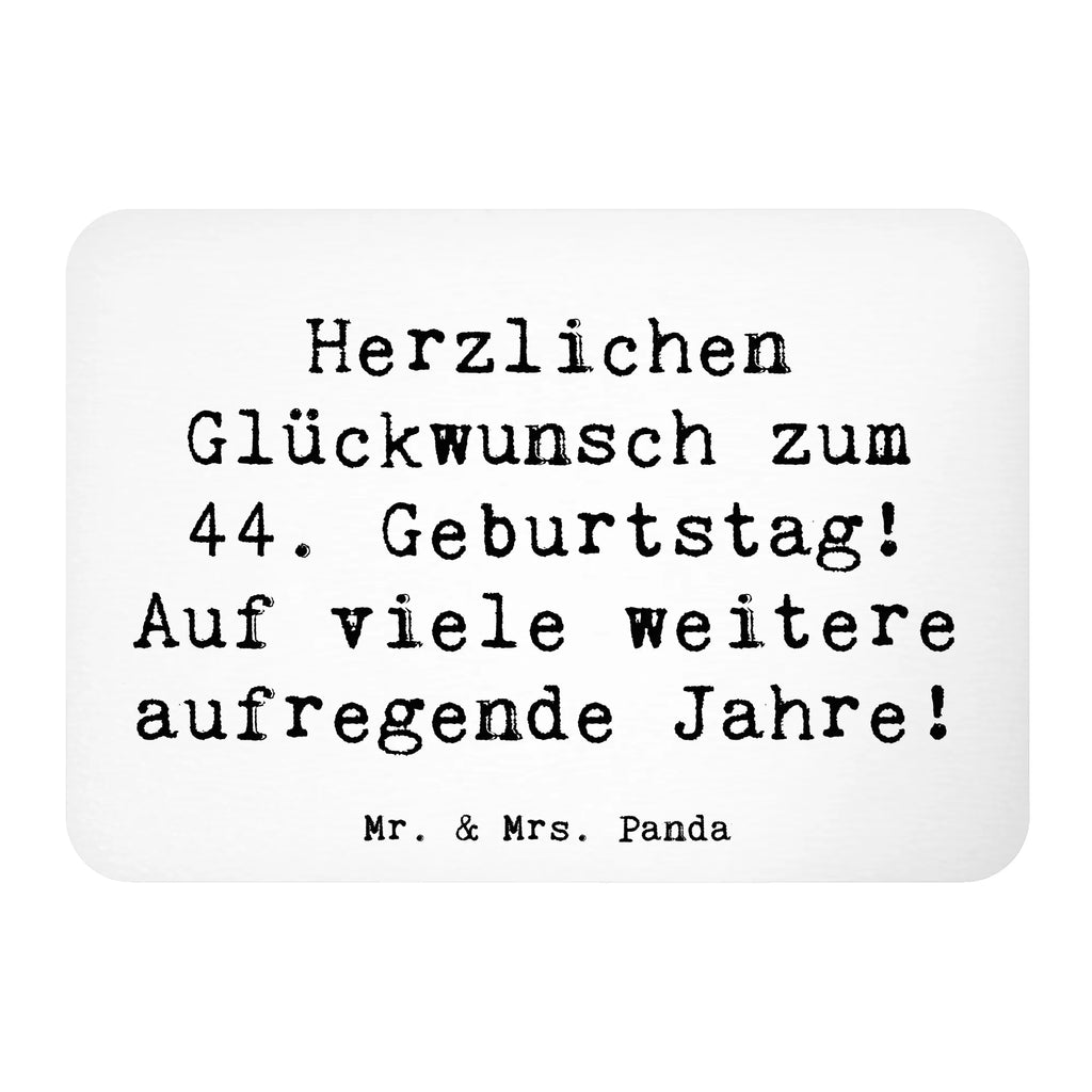 Magnet Saying Herzlichen Glückwunsch zum 44. Geburtstag! Auf viele weitere aufregende Jahre! Kühlschrankmagnet, Dekomagnet, Notiz Magnet, Souvenir Magnet, Pinnwandmagnet, Motivmagnete, Whiteboard Magnet, Kühlschrank Dekoration, Geburtstag, Geburtstagsgeschenk, Geschenk