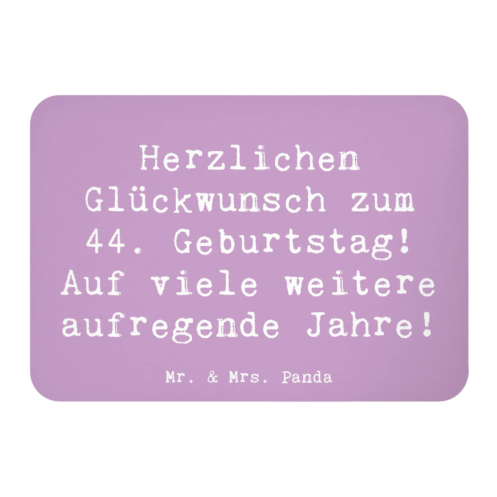 Magnet Saying Herzlichen Glückwunsch zum 44. Geburtstag! Auf viele weitere aufregende Jahre! Kühlschrankmagnet, Dekomagnet, Notiz Magnet, Souvenir Magnet, Pinnwandmagnet, Motivmagnete, Whiteboard Magnet, Kühlschrank Dekoration, Geburtstag, Geburtstagsgeschenk, Geschenk