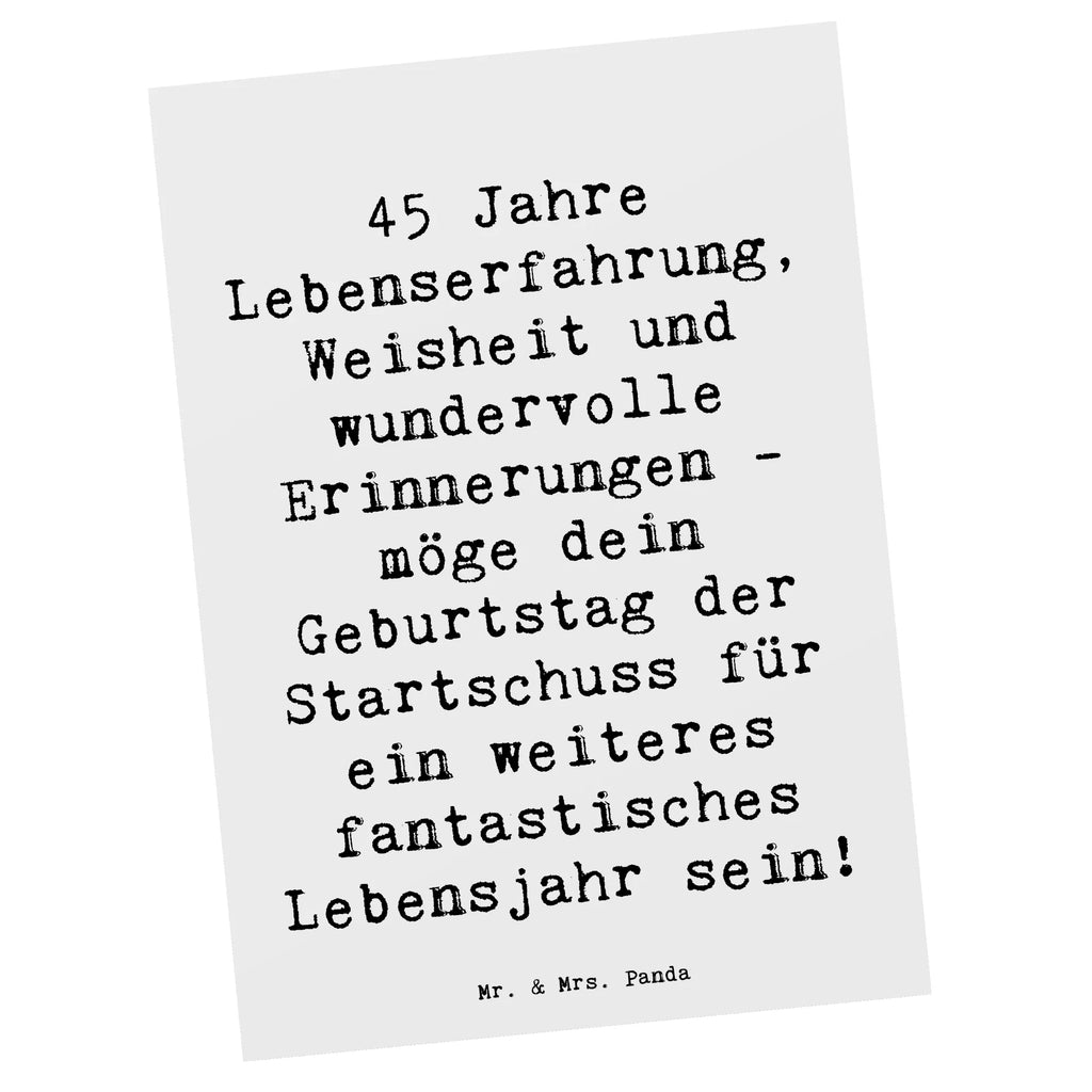 Postkarte Spruch 45. Geburtstag Ansichtskarten, Einladung, Grußkarte, Ansichtskarte, Geburtstagskarte, Einladungskarten Geburtstag, Einladung Geburtstag, Karte, Einladungskarte, Dankeskarte, Geschenkkarte, Postkarte, Geburtstag, Geburtstagsgeschenk, Geschenk