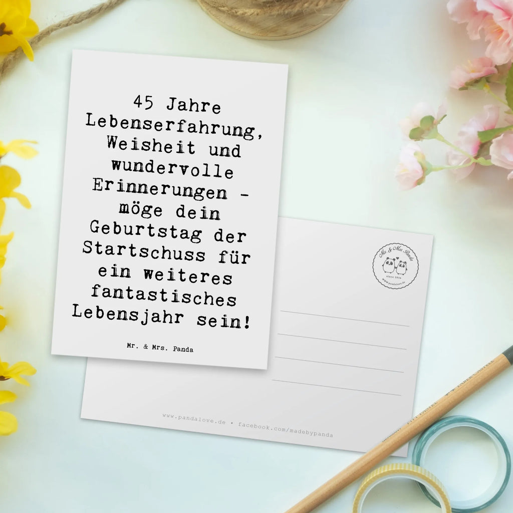 Postkarte Spruch 45. Geburtstag Ansichtskarten, Einladung, Grußkarte, Ansichtskarte, Geburtstagskarte, Einladungskarten Geburtstag, Einladung Geburtstag, Karte, Einladungskarte, Dankeskarte, Geschenkkarte, Postkarte, Geburtstag, Geburtstagsgeschenk, Geschenk