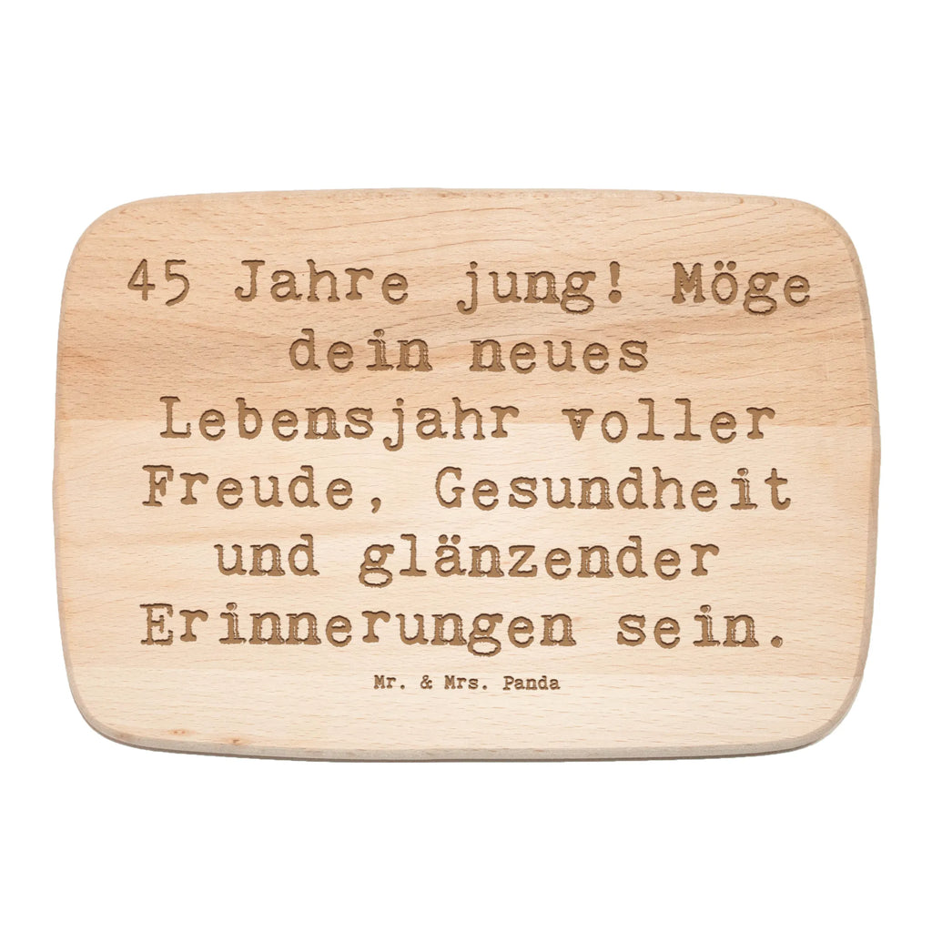 Holzbrett Spruch 45. Geburtstag Schneidebrett, Küchenbrett, Holzbrett, Schneidebrett Holz, Frühstücksbrettchen, Frühstücksbrett, Geburtstag, Geburtstagsgeschenk, Geschenk