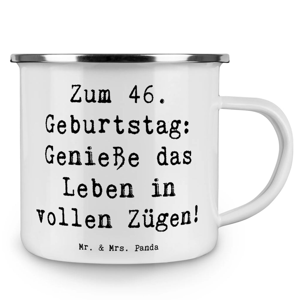 Enamel camping mug Saying Zum 46. Geburtstag: Genieße das Leben in vollen Zügen! Emaille Tasse Camping, Emaille Becher Camping, Metall Tasse, Emaille Becher, Camping Tassen, Emailletasse, Metalltasse für Camping, Camping Tasse Metall, Camping Tasse Emaille, Blechtasse, Kaffee Blechtasse, Blechtassen, Emaille Tasse, Camping Tassen Emaille, Campingbecher, Tasse Camping, Emaille Tassen, Campingtasse, Edelstahl Trinkbecher, Campingtassen, Emaille Campingbecher, Outdoor Tasse, Trinkbecher, Metalltasse, Camping Becher, Blechtasse Outdoor, Tasse Emaille, Emaille Trinkbecher, Camping Becher Edelstahl, Outdoor Becher, Geburtstag, Geburtstagsgeschenk, Geschenk