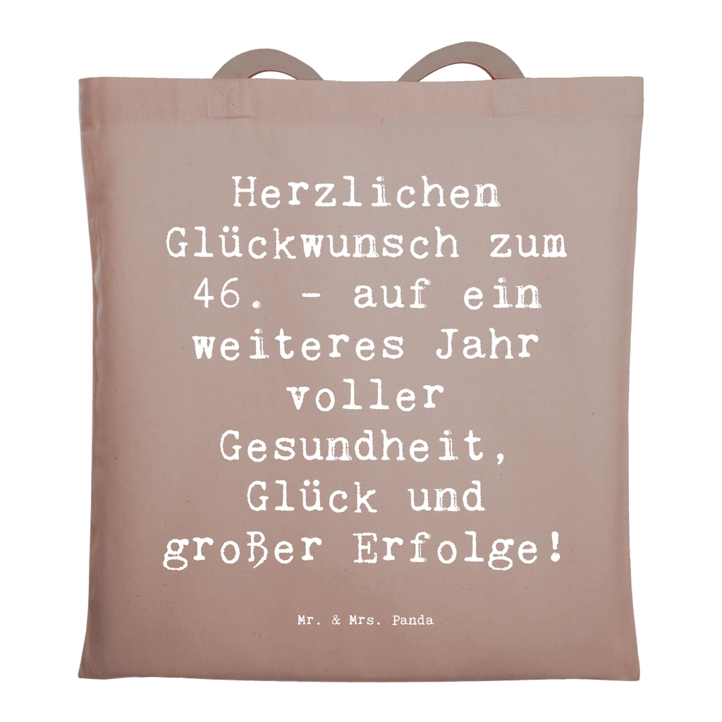 Tote bag Saying Herzlichen Glückwunsch zum 46. - auf ein weiteres Jahr voller Gesundheit, Glück und großer Erfolge! Baumwolltasche, beutel baumwolle, Tüte, Stoffbeutel, Einkaufsbeutel, Tragetasche, stofftasche baumwolle, Baumwoll-Shopper, Strandtasche, Tasche, Einkaufstasche, Jutetasche, Baumwoll-Tragetasche, totebag, festival tasche, Alltagstasche, Henkeltasche, campus tasche, Einkaufstüte, festivaltasche, Unitasche, tasche baumwolle, Umhängetasche, Freizeittasche, textiltasche, Schultasche, einkaufstasche baumwolle, schultertasche baumwolle, einkaufsshopper, stoff shopper, schulterbeutel, Baumwollbeutel, umhängetasche baumwolle, henkeltasche baumwolle, studententasche, dokumententasche, Laptoptasche, Stoff-Tragetasche, Schulbeutel, Büchertasche, freizeitbeutel, tragbeutel, baumwoll shopper, Shopper, textilbeutel, Jutebeutel, umhängebeutel, Beutel, tragetasche baumwolle, Shopping Tasche, Schultertasche, Tote Bag, Stofftasche, canvas tasche, universaltasche, Uni Tasche, Geburtstag, Geschenk, Geburtstagsgeschenk