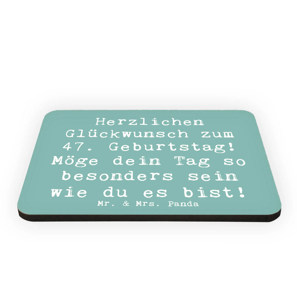 Magnet Spruch 47. Geburtstag Motivmagnete, Whiteboard Magnet, Dekomagnet, Souvenir Magnet, Kühlschrank Dekoration, Notiz Magnet, Pinnwandmagnet, Kühlschrankmagnet, Geburtstag, Geburtstagsgeschenk, Geschenk