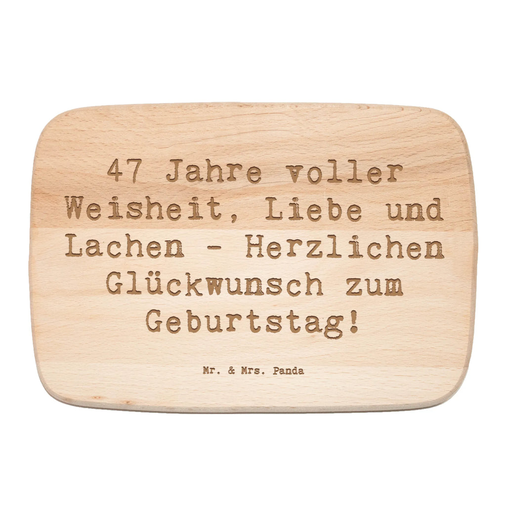 Schneidebrett Spruch 47. Geburtstag Frühstücksbrettchen, Schneidebrett, Küchenbrett, Frühstücksbrett, Holzbrett, Schneidebrett Holz, Geburtstag, Geburtstagsgeschenk, Geschenk