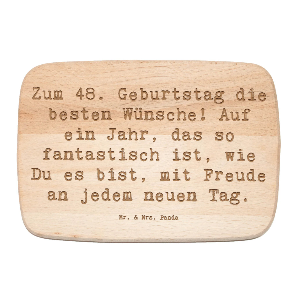 Bambus - deska do krojenia Przysłowie Zum 48. Geburtstag die besten Wünsche! Auf ein Jahr, das so fantastisch ist, wie Du es bist, mit Freude an jedem neuen Tag. Urodziny, prezent urodzinowy, prezent