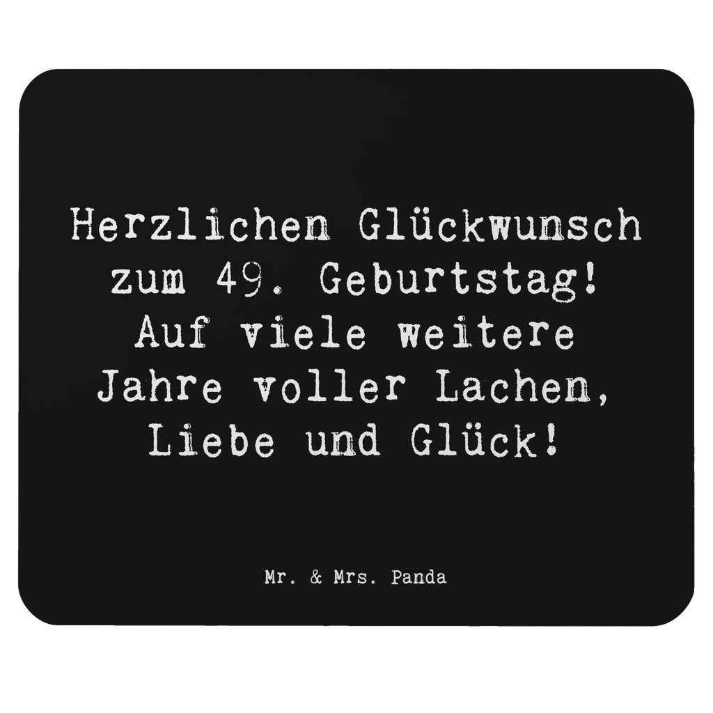 Mauspad Spruch 49. Geburtstag Glückwünsche Büroausstattung, Mauspad Büro, Computer zubehör, PC Zubehör, Arbeitszimmer, Designer Mauspad, Mousepad, Mauspad, Mausunterlage, Einzigartiges Mauspad, Geburtstag, Geburtstagsgeschenk, Geschenk