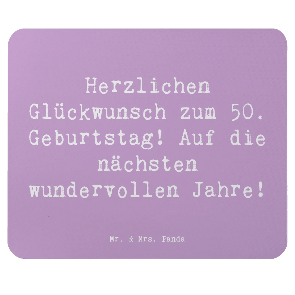 Mouse mat Saying Herzlichen Glückwunsch zum 50. Geburtstag! Auf die nächsten wundervollen Jahre! Arbeitszimmer, Mauspad Büro, Designer Mauspad, Computer zubehör, Einzigartiges Mauspad, Mauspad, Mausunterlage, Büroausstattung, Mousepad, PC Zubehör, Geburtstag, Geburtstagsgeschenk, Geschenk
