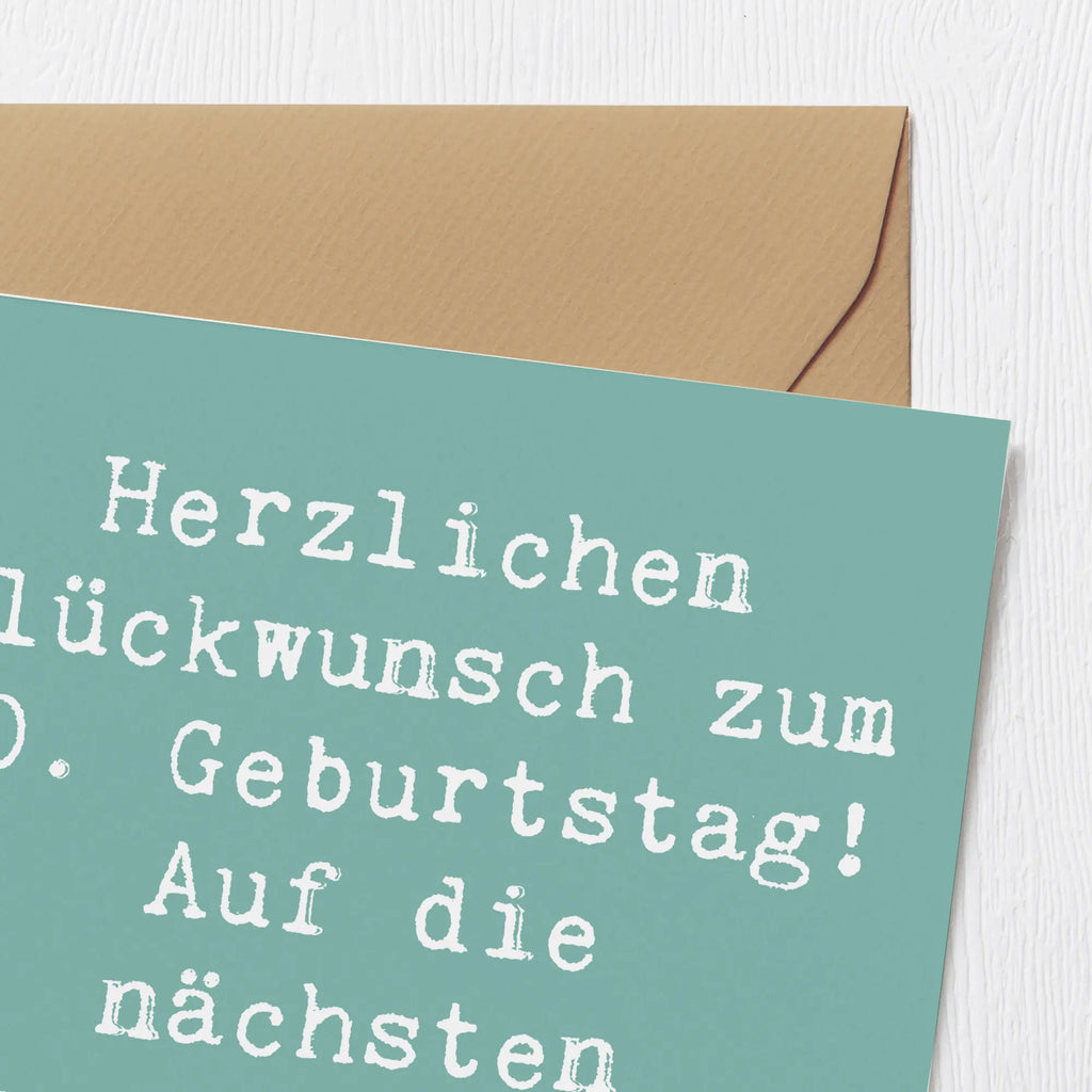 Deluxe Card Saying Herzlichen Glückwunsch zum 50. Geburtstag! Auf die nächsten wundervollen Jahre! Einladungskarte, Grußkarte, Hochwertige Grußkarte, Geburtstagskarte, Hochzeitskarte, Karte, Glückwunschkarte, Hochwertige Klappkarte, Klappkarte, Geburtstag, Geburtstagsgeschenk, Geschenk