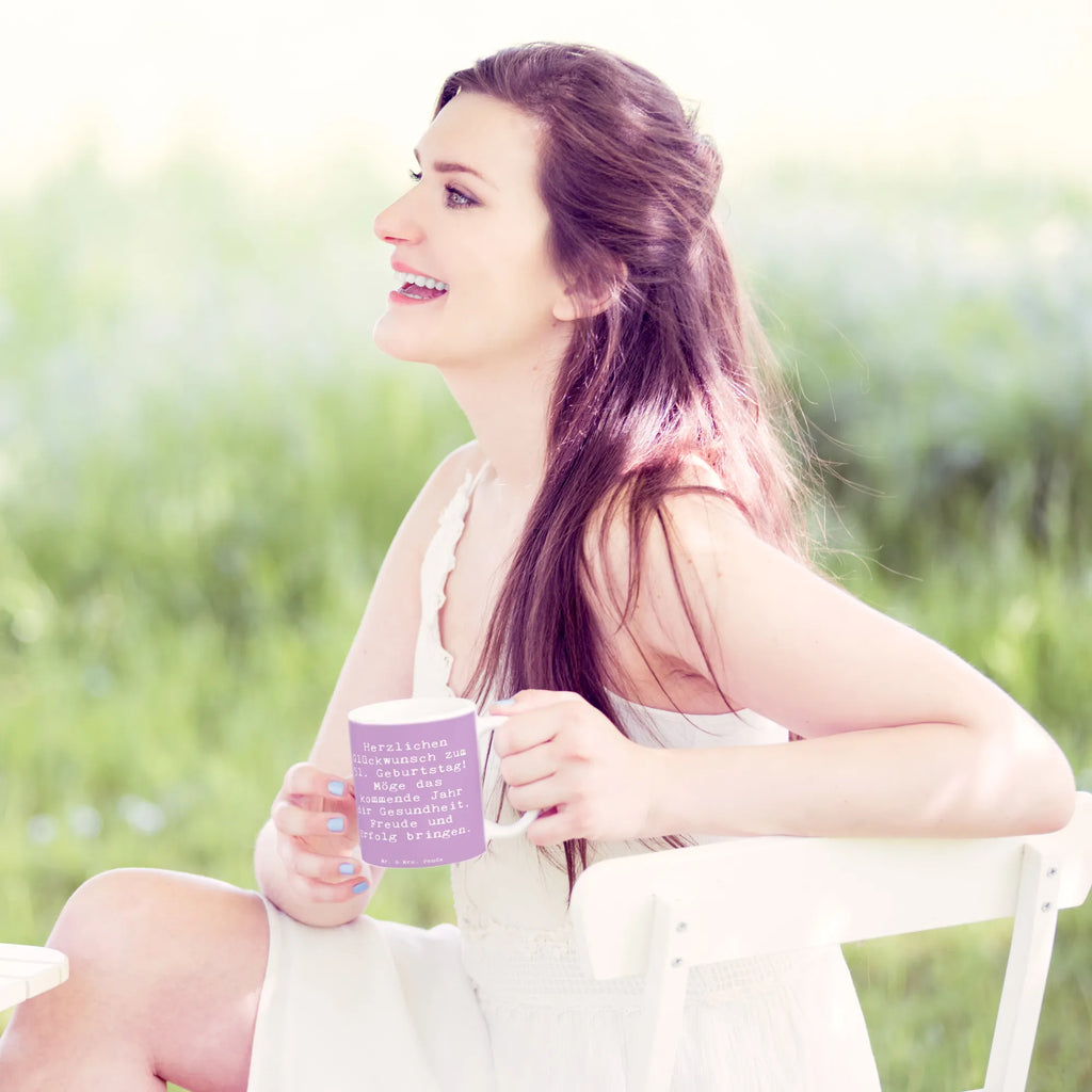 Tasse Spruch 51. Geburtstag Freude Teetasse, Kaffeetasse, Tasse mit Zitaten, Keramiktasse, Porzellantasse, Bürotasse, Geschenktasse, Tasse mit Motiven, Tasse, Geburtstag, Geburtstagsgeschenk, Geschenk