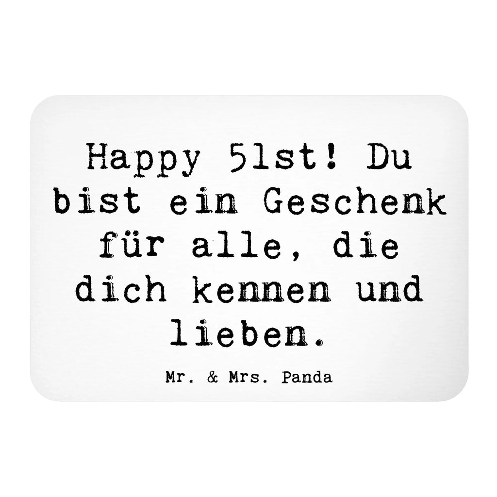 Magnet Spruch 51. Geburtstag Geschenk Motivmagnete, Whiteboard Magnet, Kühlschrankmagnet, Dekomagnet, Kühlschrank Dekoration, Pinnwandmagnet, Souvenir Magnet, Notiz Magnet, Geburtstag, Geburtstagsgeschenk, Geschenk