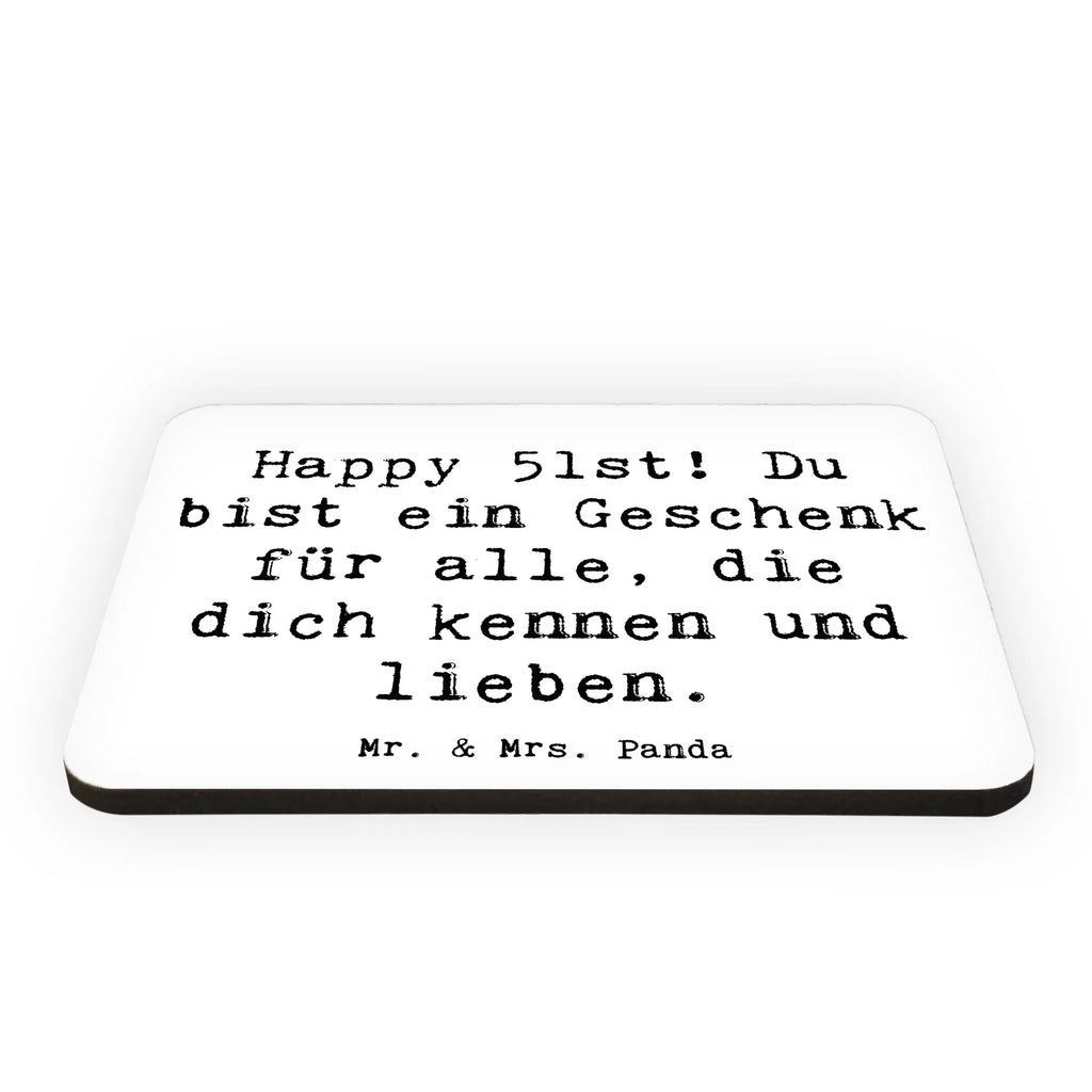 Magnet Spruch 51. Geburtstag Geschenk Motivmagnete, Whiteboard Magnet, Kühlschrankmagnet, Dekomagnet, Kühlschrank Dekoration, Pinnwandmagnet, Souvenir Magnet, Notiz Magnet, Geburtstag, Geburtstagsgeschenk, Geschenk