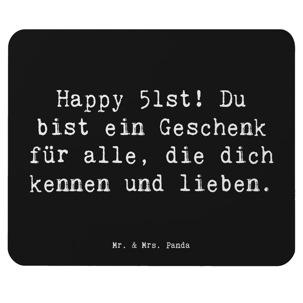 Mauspad Spruch 51. Geburtstag Geschenk Mausunterlage, PC Zubehör, Designer Mauspad, Mousepad, Computer zubehör, Einzigartiges Mauspad, Büroausstattung, Mauspad Büro, Arbeitszimmer, Mauspad, Geburtstag, Geburtstagsgeschenk, Geschenk